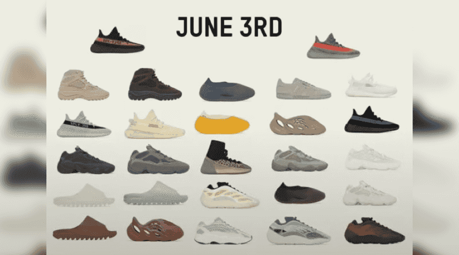 Adidas yeezy releases best sale