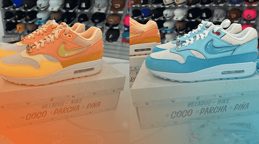 First look at the Nike Air Max 1 “Puerto Rico” Pack