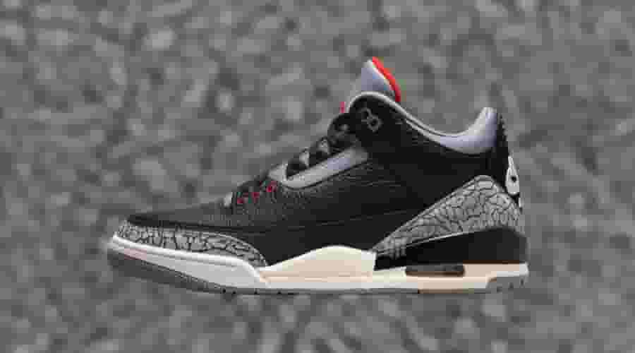 Reimagined Jordan 3 Black Cement coming Holiday 2024