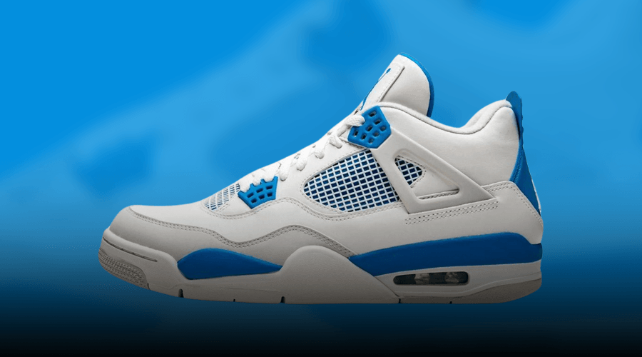 Closer Look at the all New Air Jordan 4 'Military Blue'