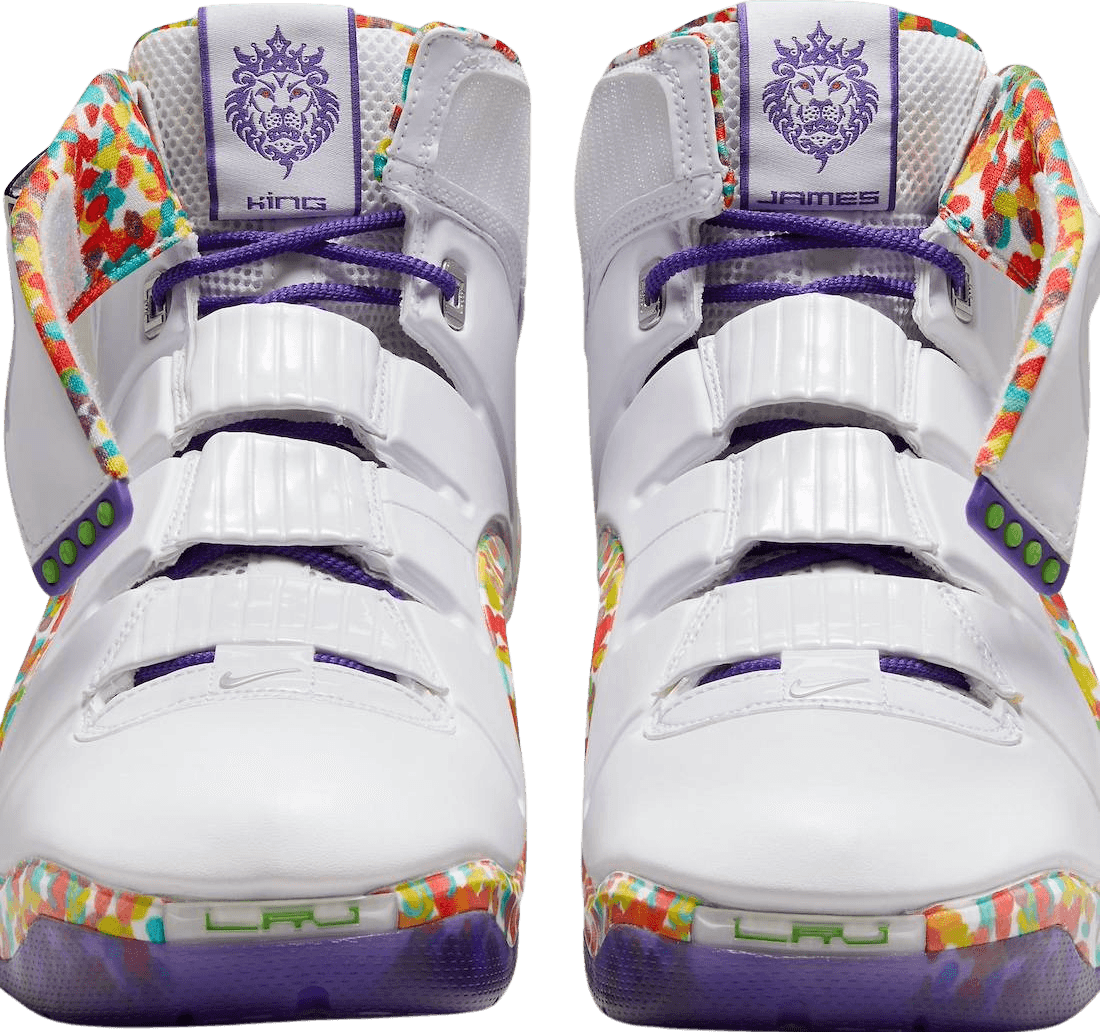 Nike LeBron 4 Fruity Pebbles (2024)