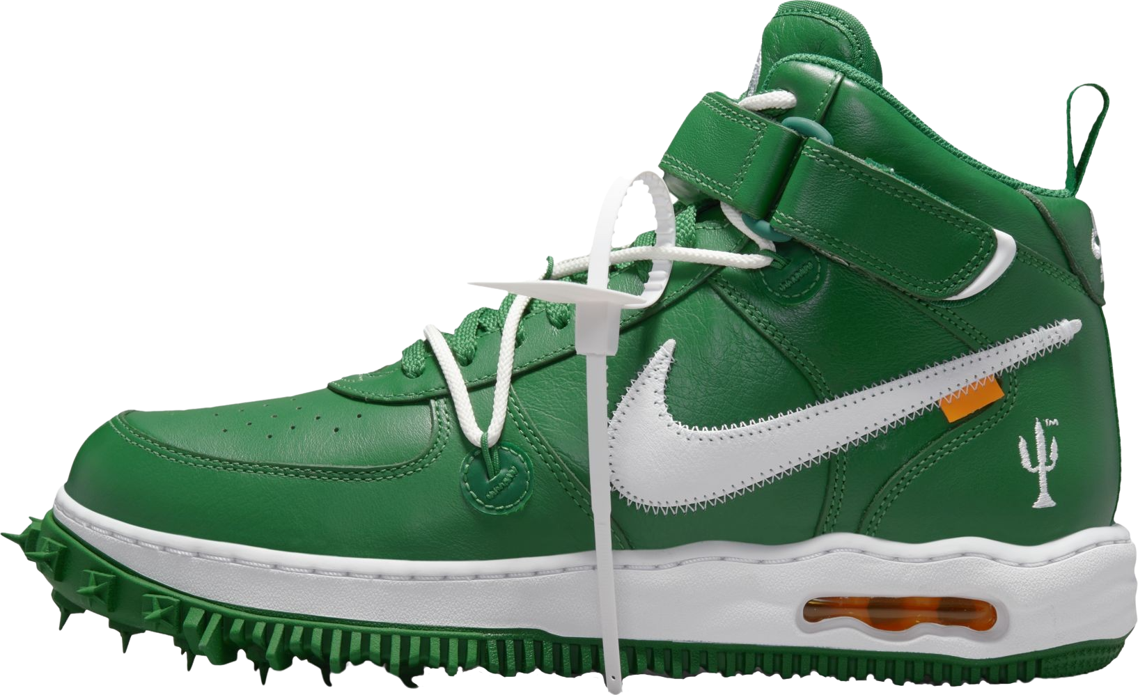 Nike Air Force 1 Mid Off-White Pine Green