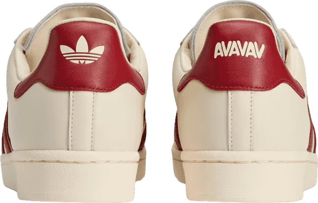 Adidas By Avavav Superfinger Superstar "Better Scarlet/Cream White"