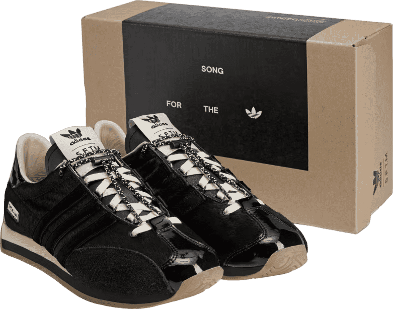 Adidas Country SFTM "Core Black/Cream White"