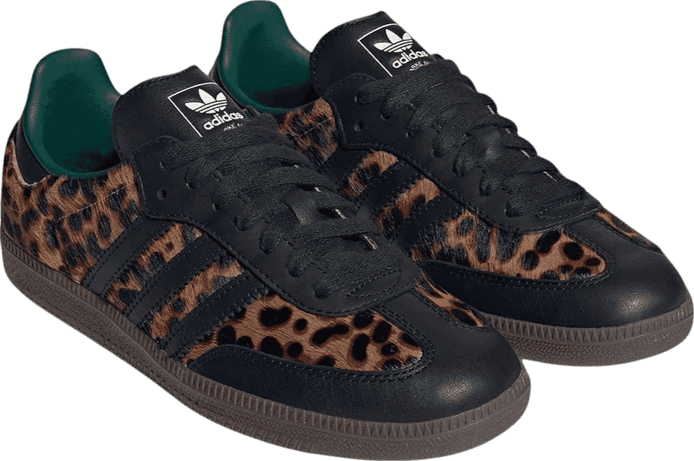 Adidas Samba Leopard Pack Core Black/Collegiate Green