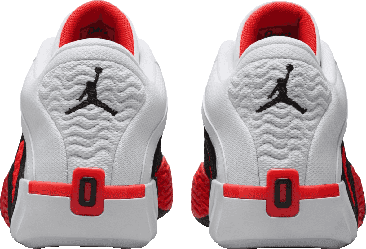 Jordan Tatum 2 White/Bright Crimson