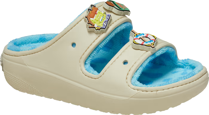 Crocs Classic SpongeBob Cozzzy Terry Sandal