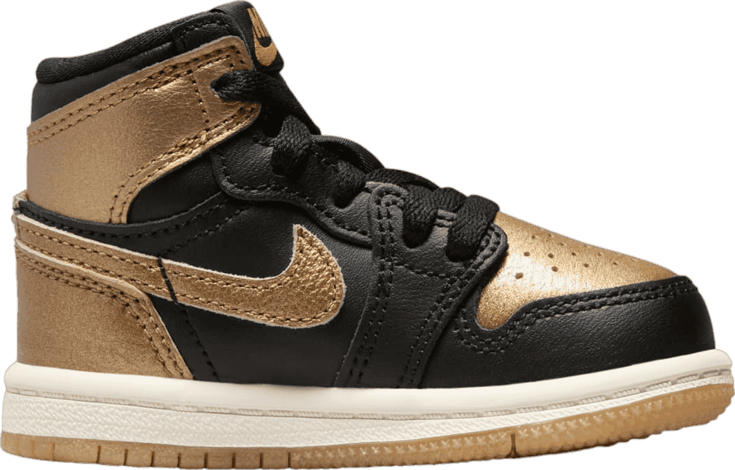 Air Jordan 1 High Black/Gold (TD)