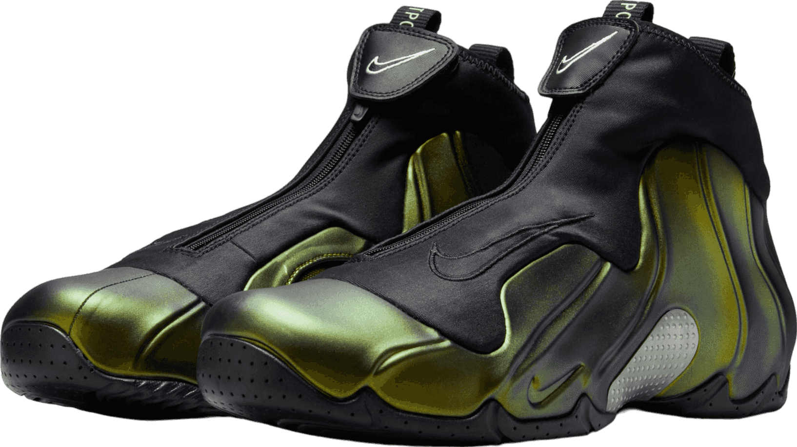 Nike Air Flightposite Black/Metallic Gold