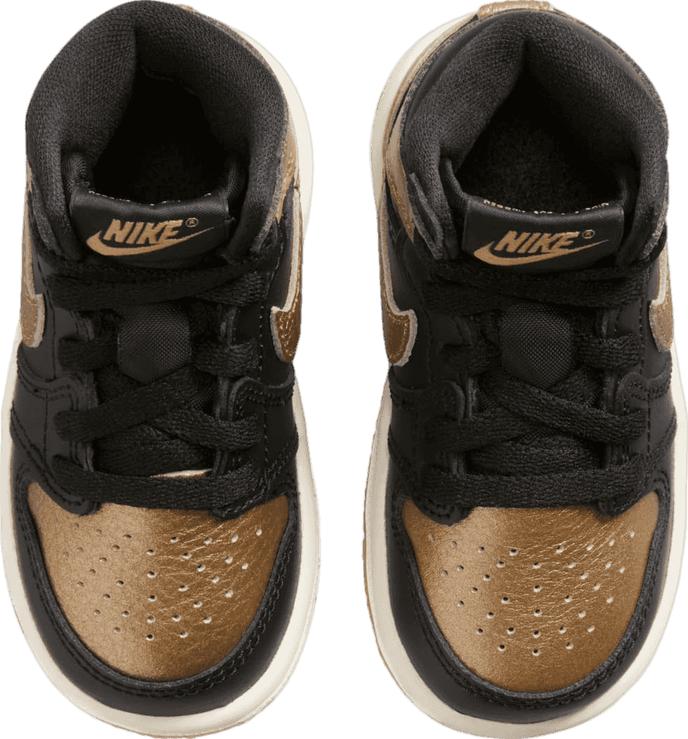 Air Jordan 1 High Black/Gold (TD)