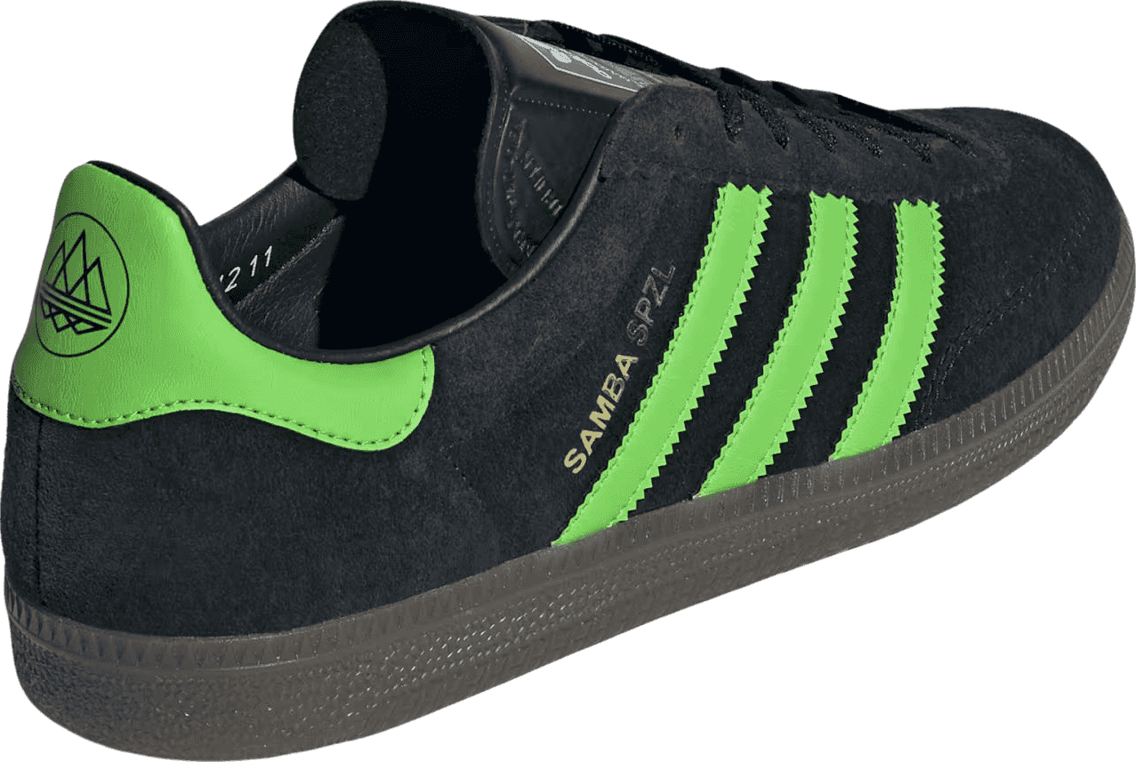 adidas Samba Deco SPZL Black Lucid Lime