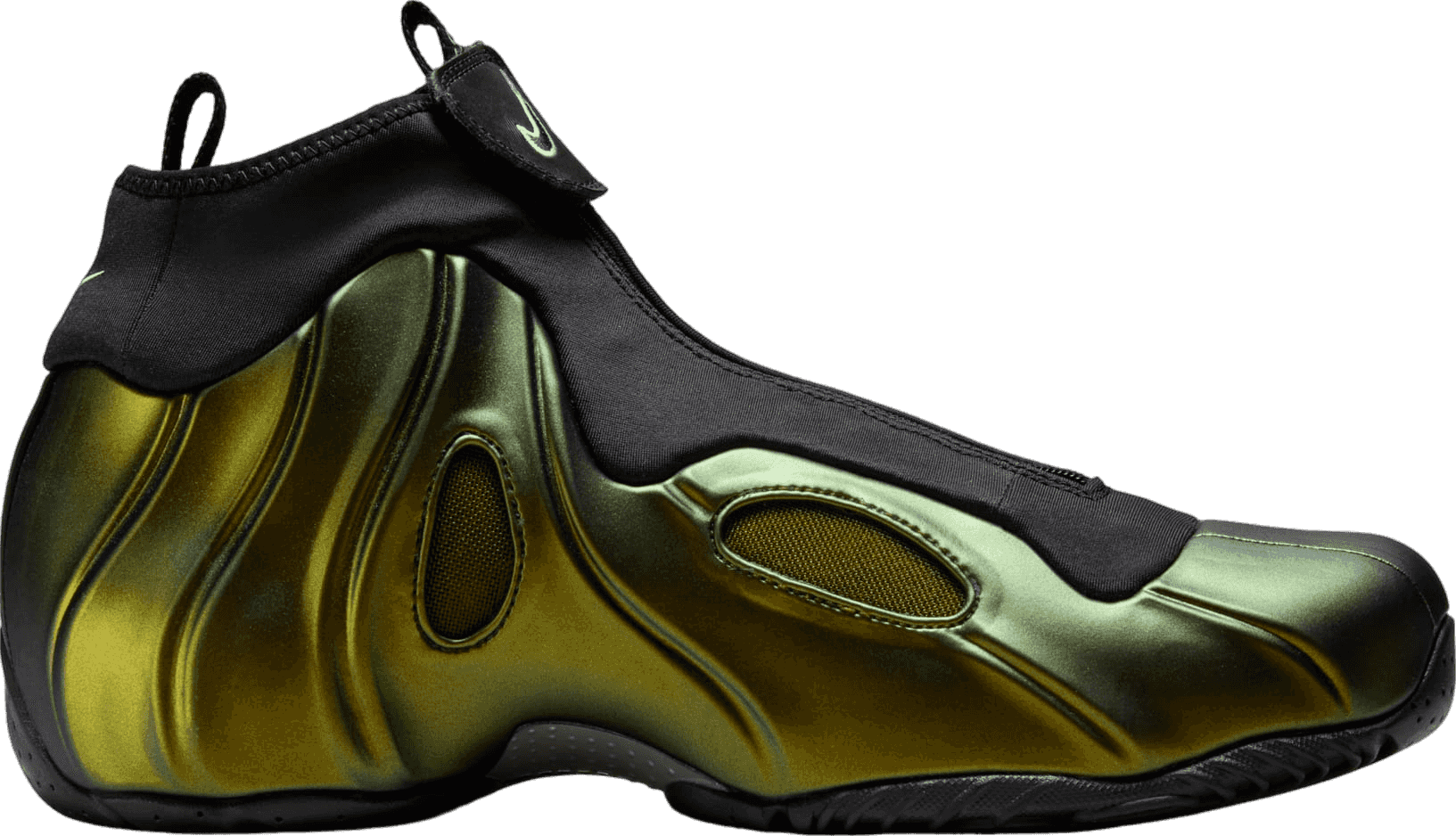 Nike Air Flightposite Black/Metallic Gold