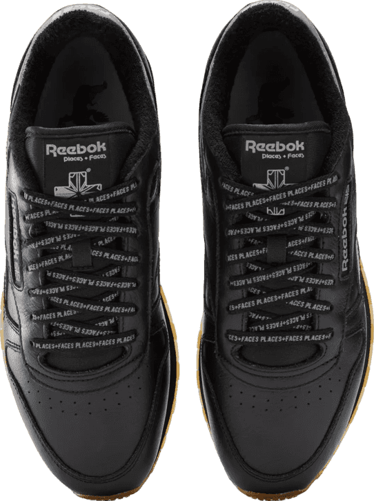 Places + Faces x Reebok Classic Leather "Black"