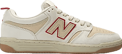 New Balance Numeric 480 Low Sea Salt/Red