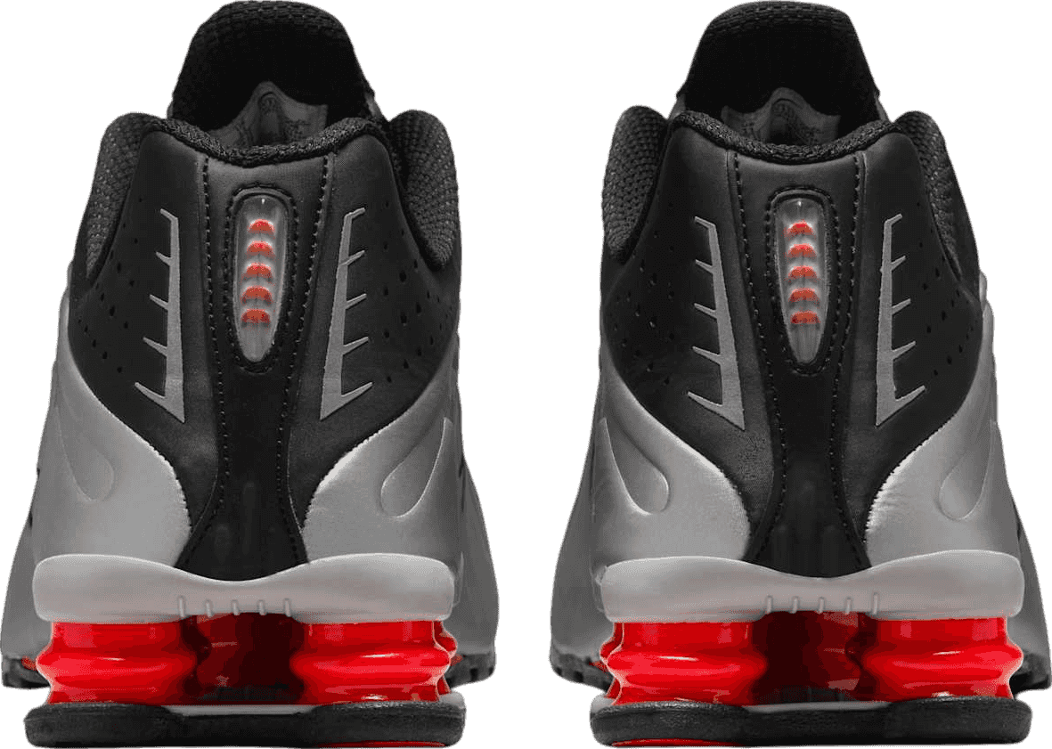 Nike Shox R4 Black/Metallic Silver (2024)