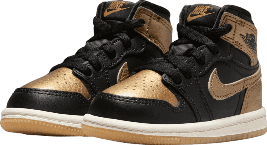 Air Jordan 1 High Black/Gold (TD)