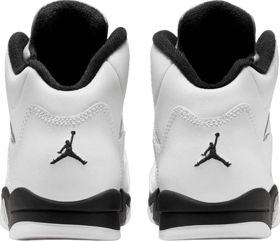 Air Jordan 5 White Metallic/Black (PS)