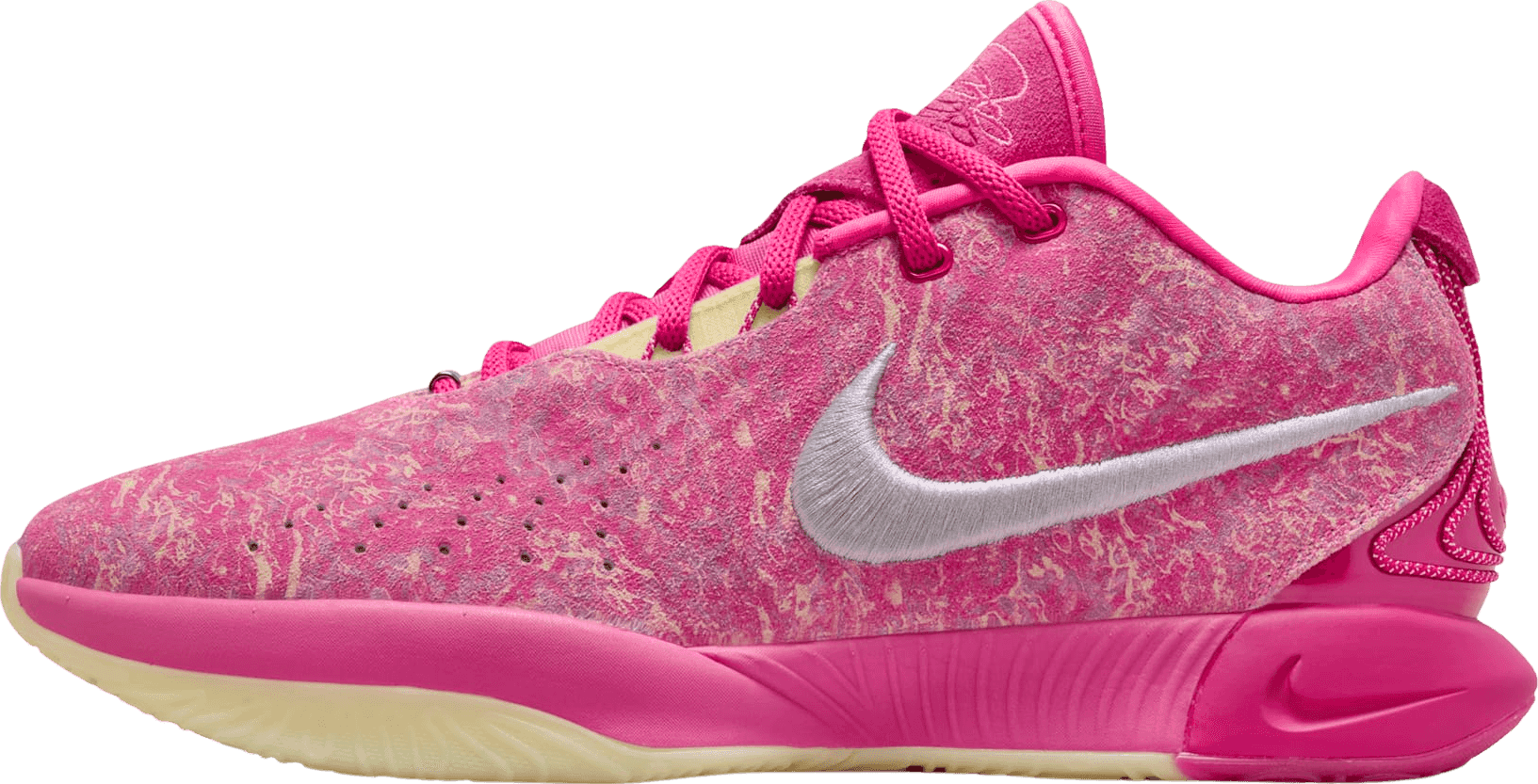 Pink lebrons best sale