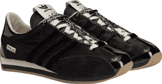 Adidas Country SFTM "Core Black/Cream White"