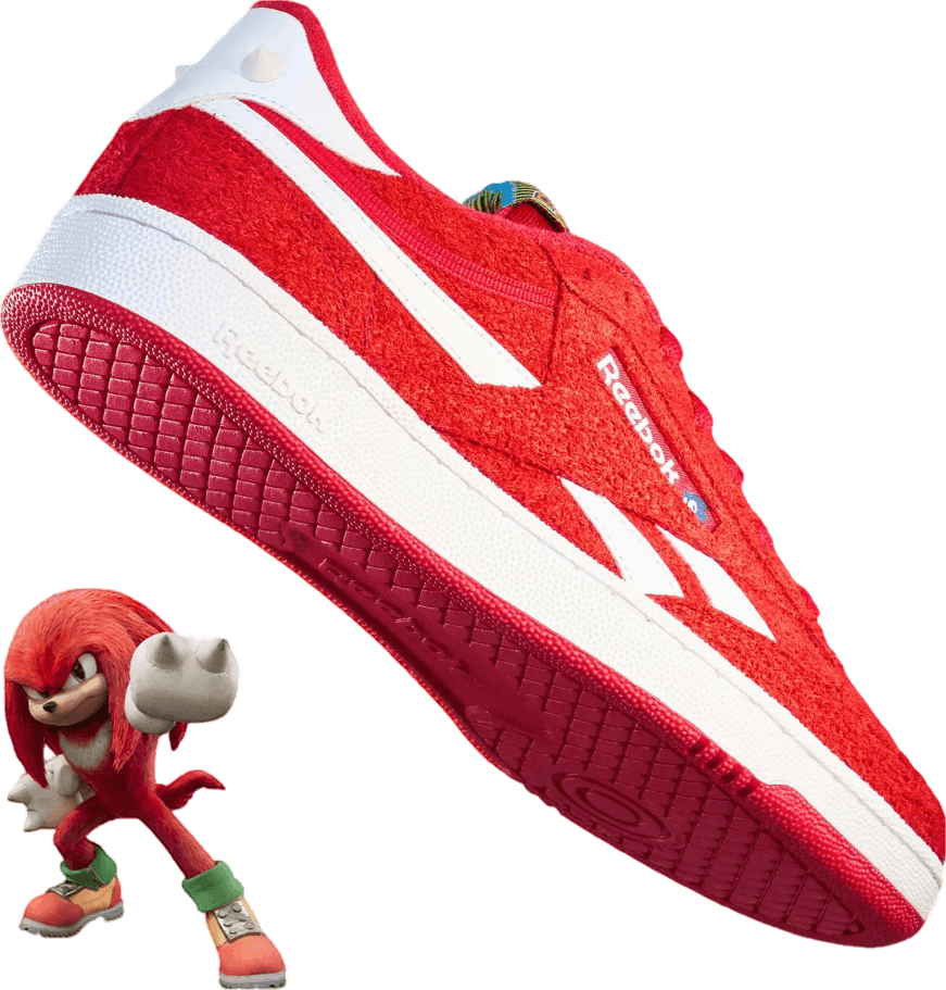 Sonic x Reebok Club C 3 Revenge Knuckles