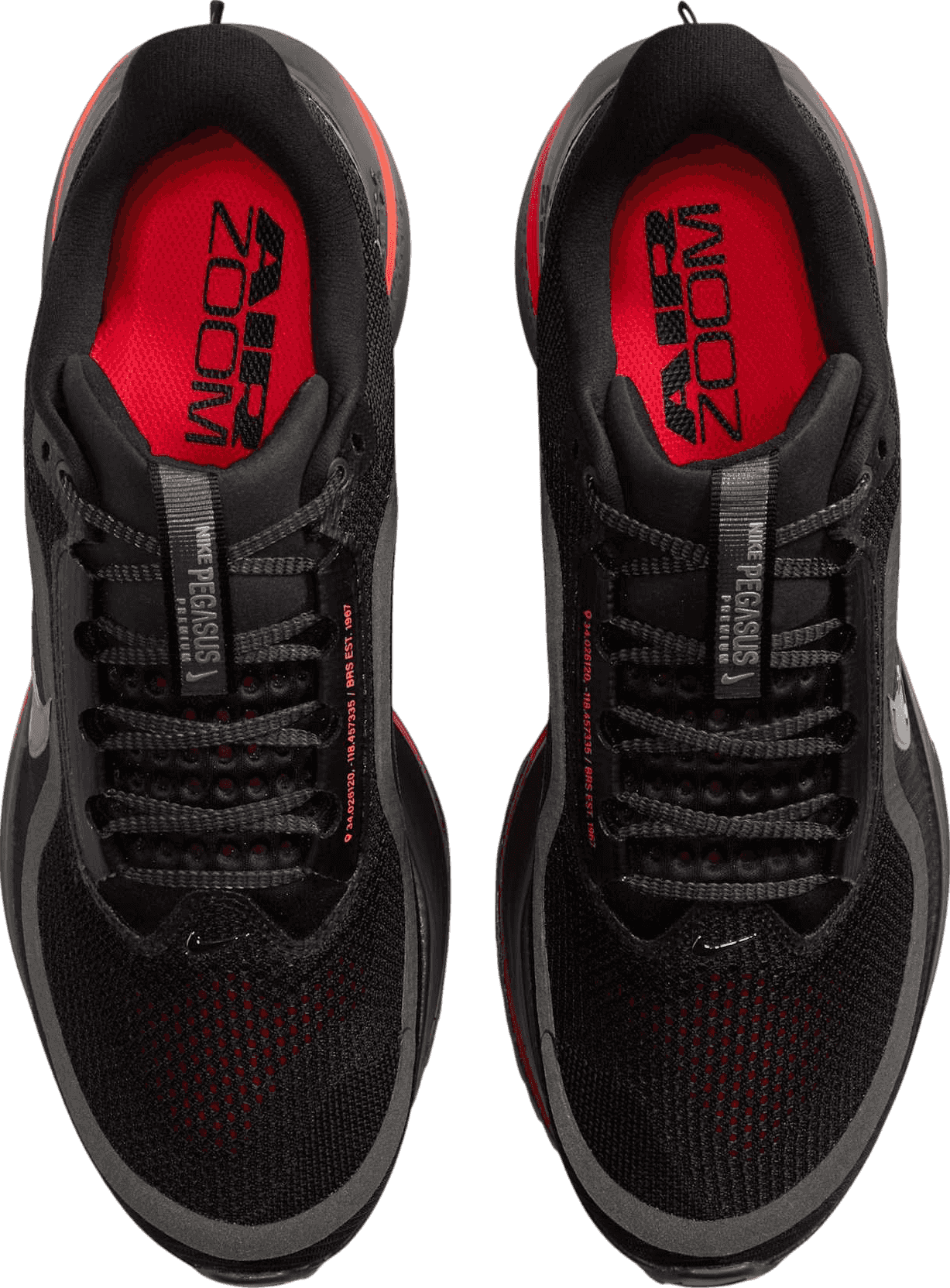 Nike Pegasus Premium Black/Bright Crimson