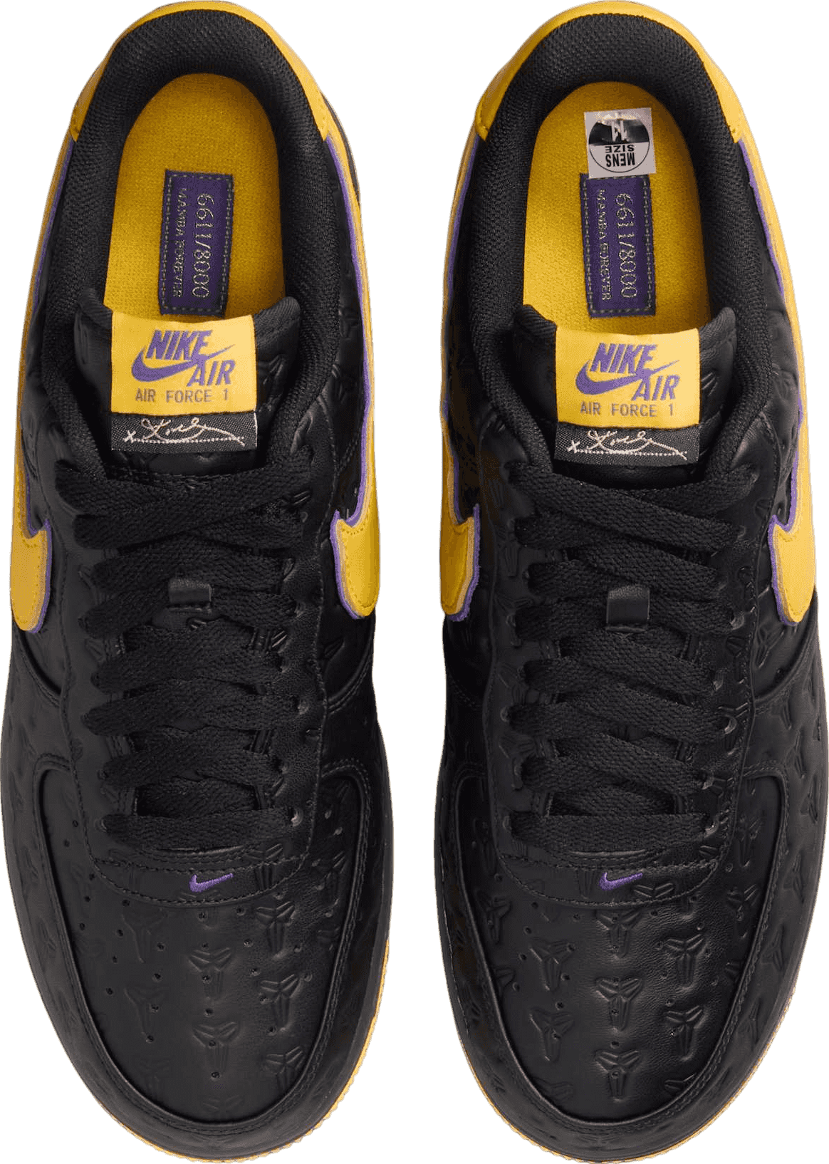 Kobe Bryant x Nike Air Force 1 Low Black/Varsity Maize