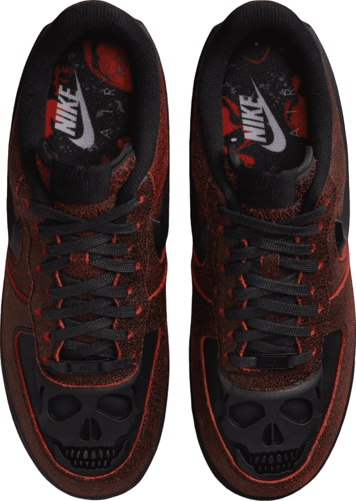 Nike Air Force 1 Low Halloween Crimson/Black