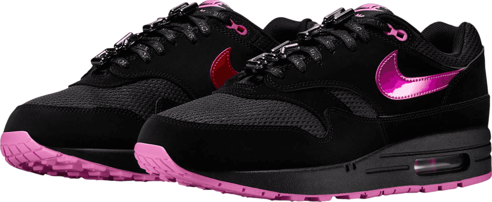 Nike Air Max 1 Premium Black/Playful Pink