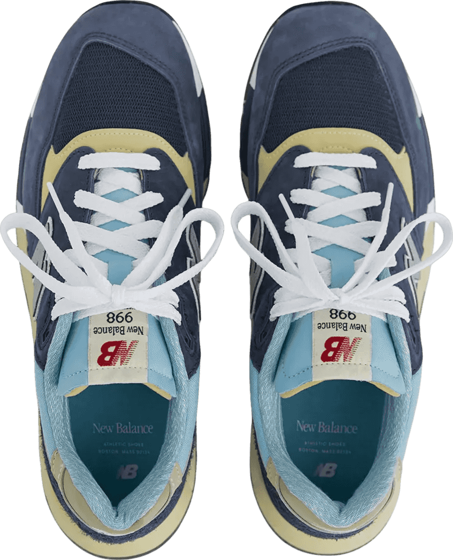 New Balance 998 Made in USA "Navy/Chrome Blue"