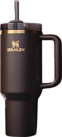 Stanley Quencher H2.0 Flowstate Tumbler 40 OZ Chocolate Gold