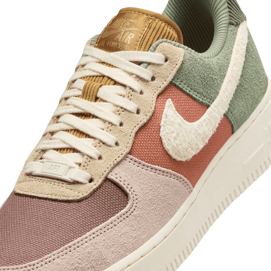 Nike Air Force 1 Low Oil Green/Terra Blush (W)