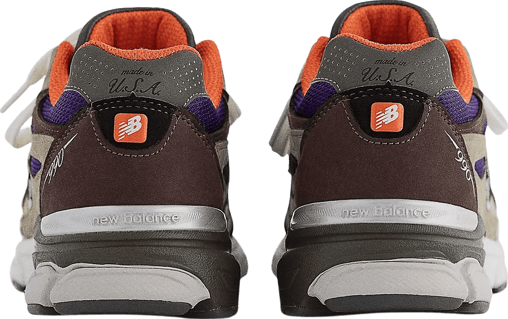 New Balance 990v3 MiUSA Khaki Orange