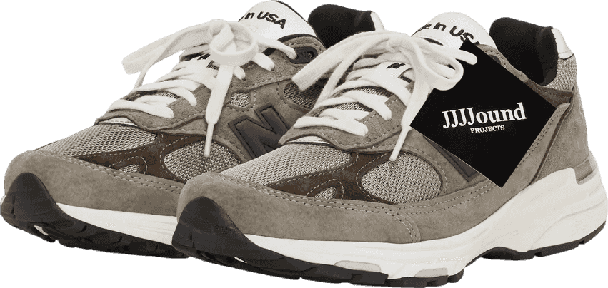 JJJJound x New Balance 993 MiUSA Mushroom/White