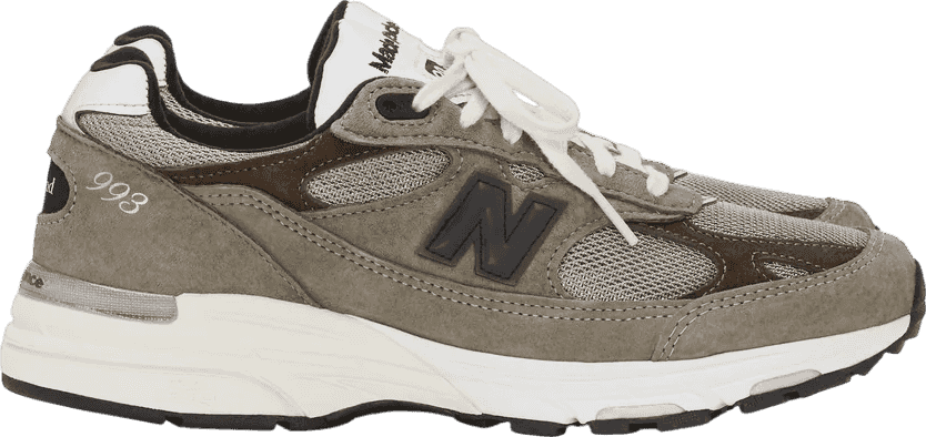 JJJJound x New Balance 993 MiUSA Mushroom/White