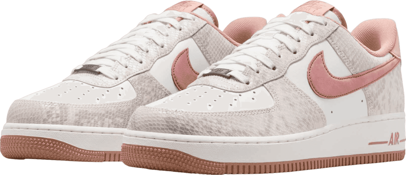 Nike Air Force 1 Low Snakeskin Summit White/Canyon Rust