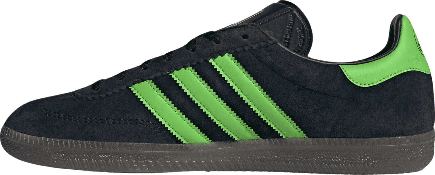 adidas Samba Deco SPZL Black Lucid Lime