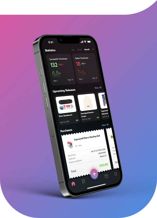 SwiftSole V3 Mobile Interface Preview