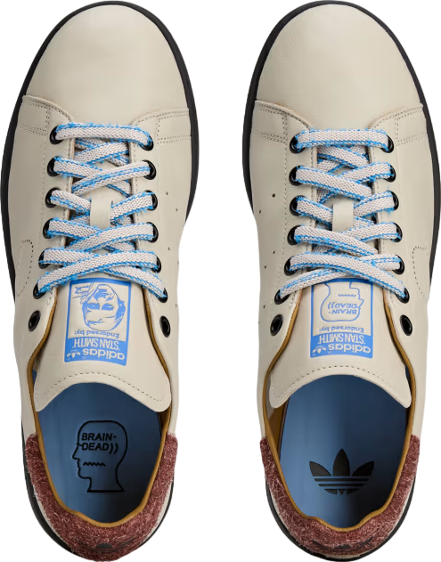 Brain Dead x Adidas Stan Smith Cream