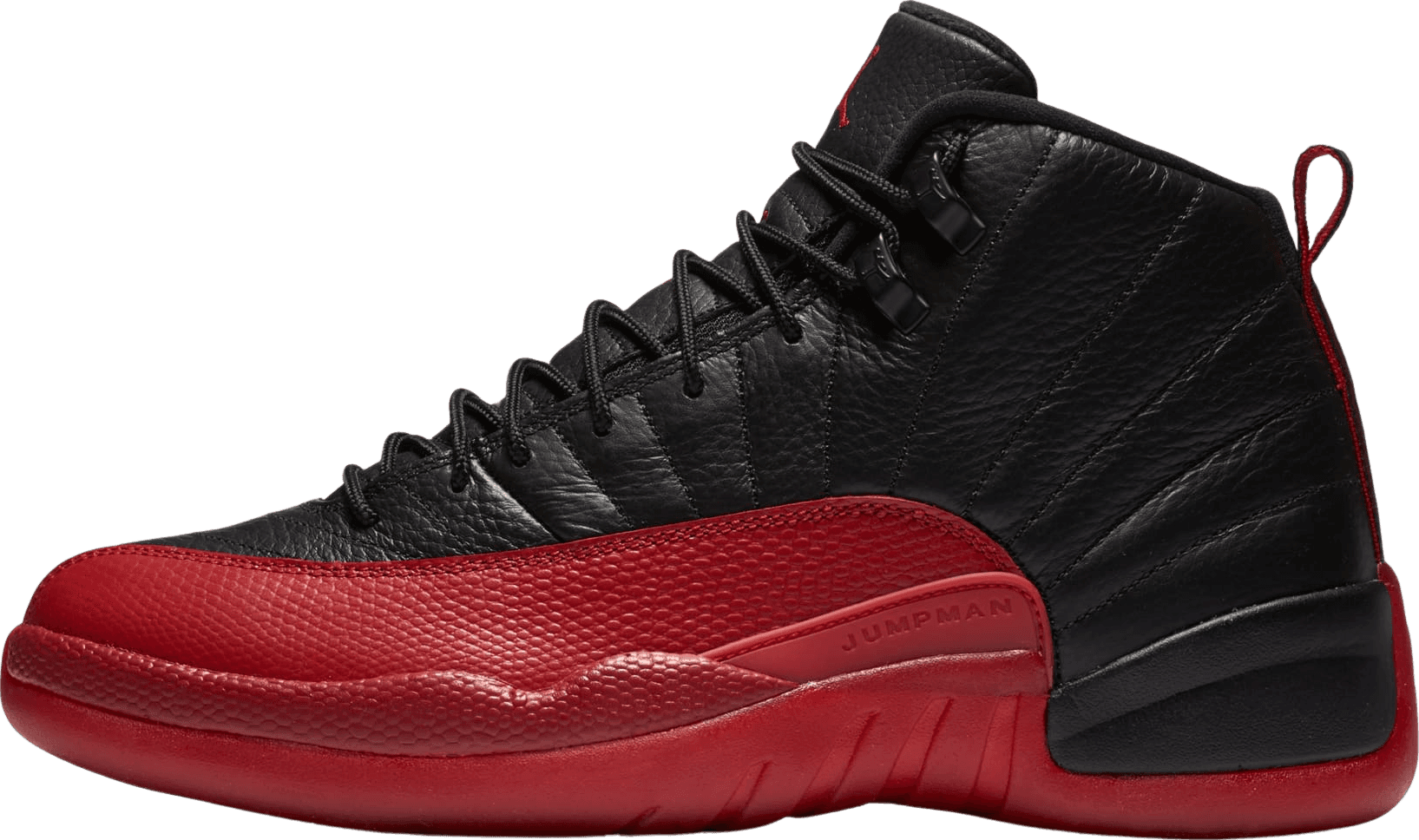 Jordan 12 black red online