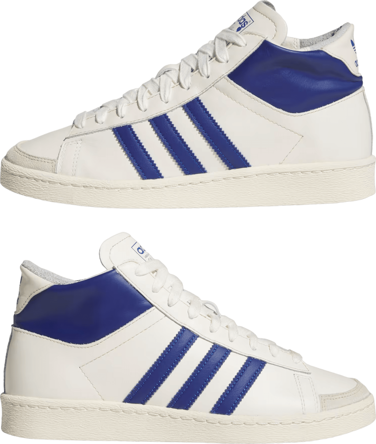 adidas Jabbar Hi White/Collegiate Royal