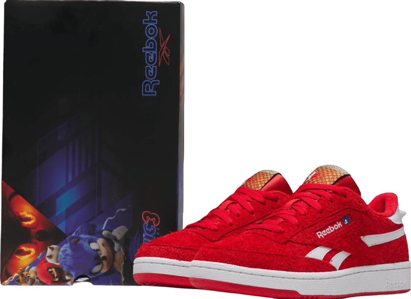 Sonic x Reebok Club C 3 Revenge Knuckles