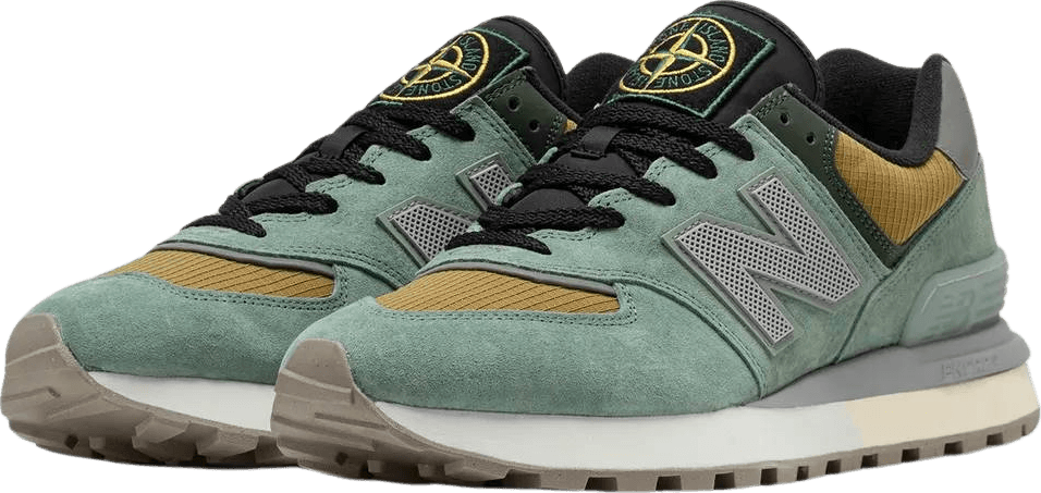 New Balance 574 Legacy Stone Island Light Green