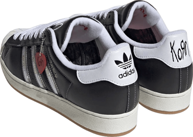 Korn x Adidas Superstar Black/Off White