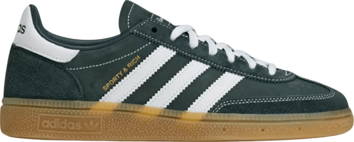 Sporty & Rich x Adidas Handball Spezial Dark Green