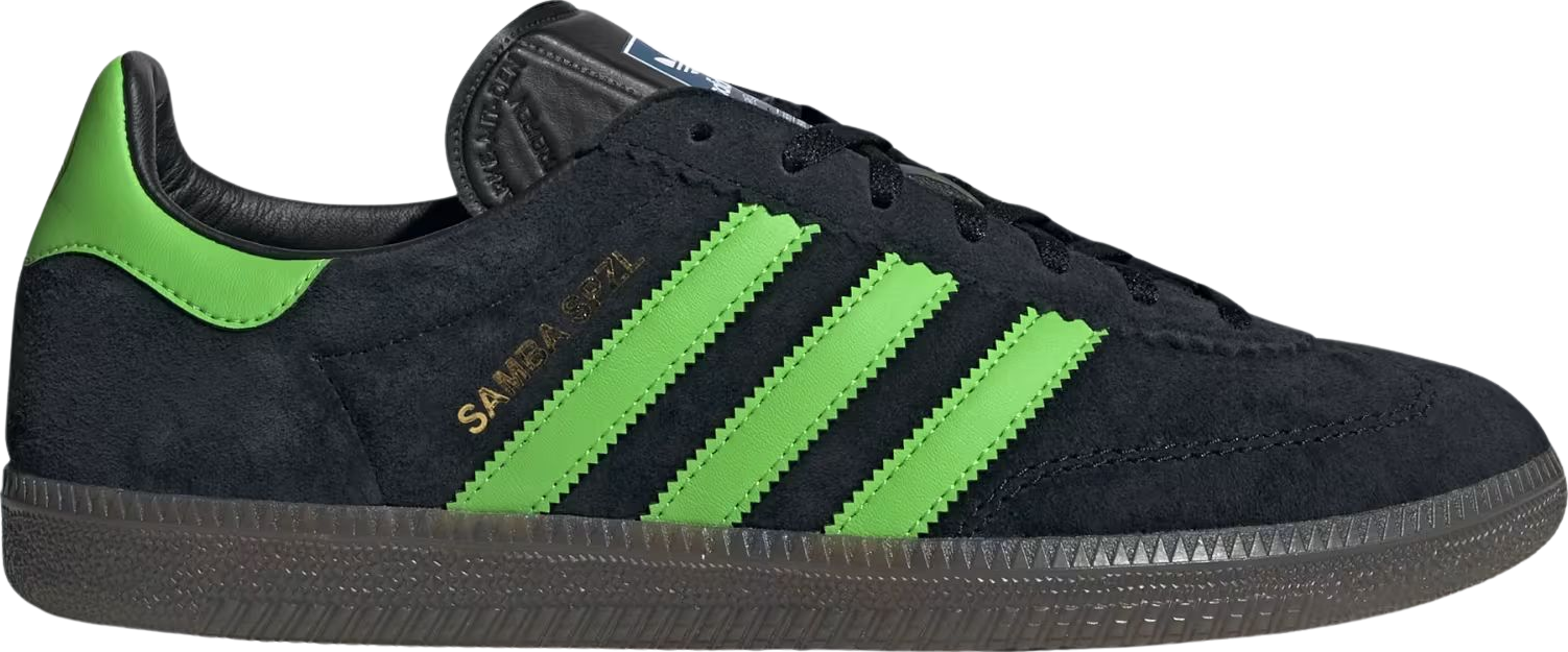 adidas Samba Deco SPZL Black Lucid Lime