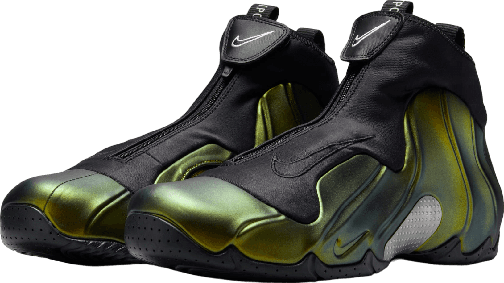 Nike Air Flightposite Black/Metallic Gold