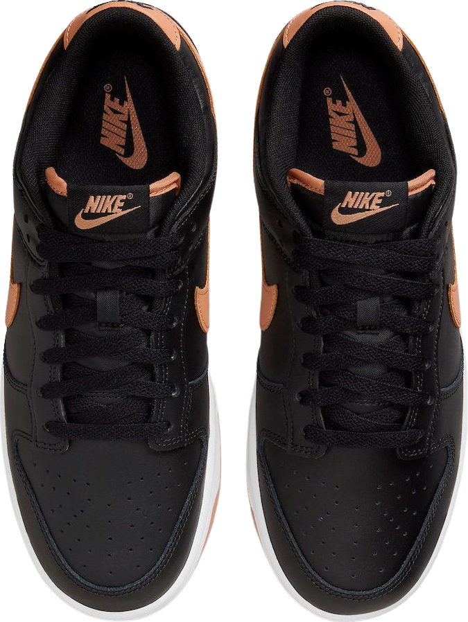 Nike Dunk Low Black/Amber Brown