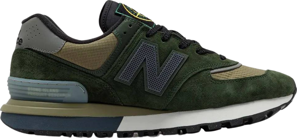 New Balance 574 Legacy Stone Island Dark Green