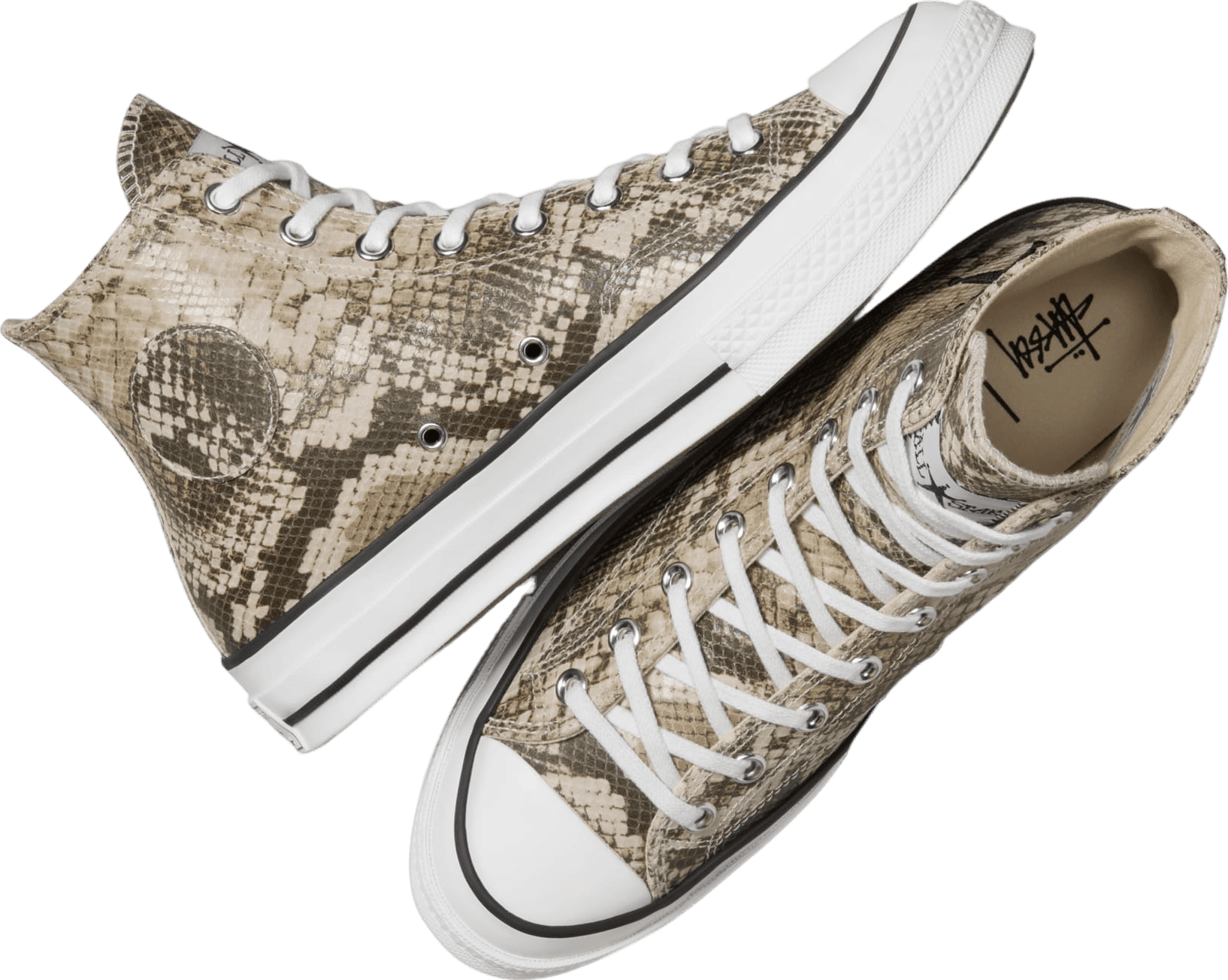 Stüssy x Converse Chuck 70 Snakeskin