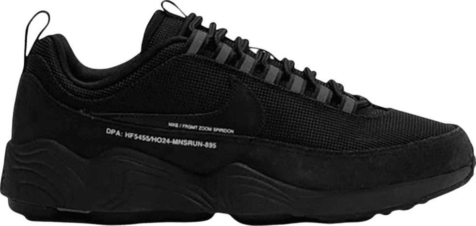 Fragment x Nike Air Zoom Spiridon Black